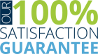 100% satisfaction guarantee